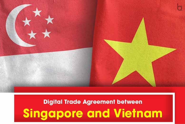 What does the Digital Trade Agreement between Singapore and Vietnam uphold?