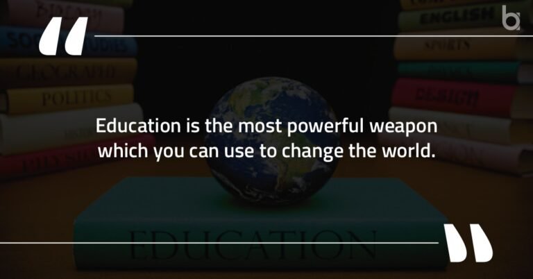 Quotes by Nelson Mandela about Education for Success