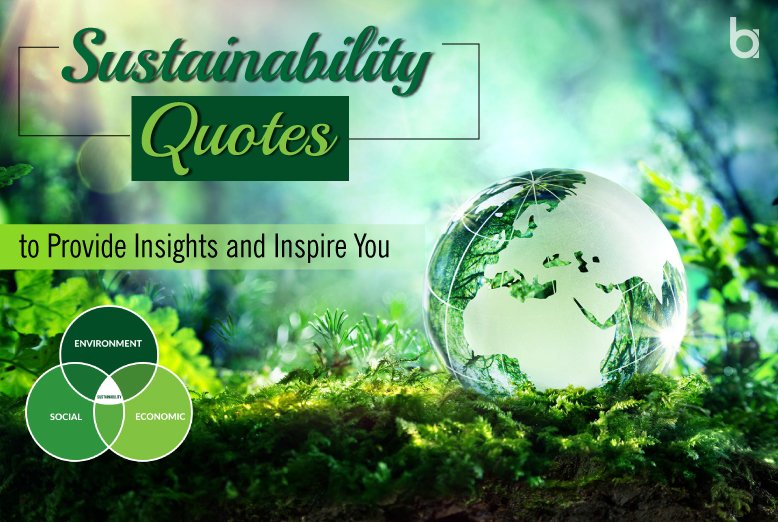 Sustainability Quotes